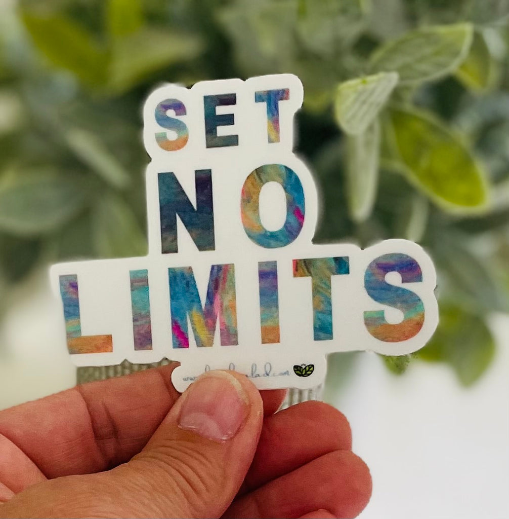 No Limit Sticker Set No Limits Sticker – Bring The Salad Publishing