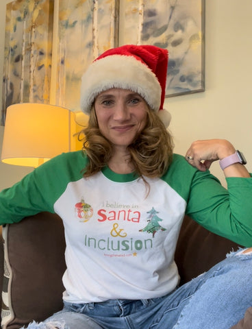 * Santa And Inclusion Shirt - Size Large Available Only