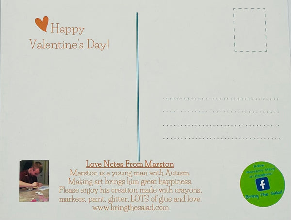 < Love Notes From Marston Valentine Postcards